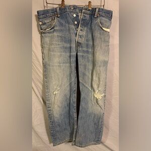 Levi Strauss women's 501 Blue Jeans